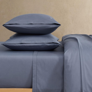 Lacoste 4-Piece Cotton Percale Queen Sheet Set