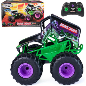 Monster Jam Official Smash & Bash Grave Digger Truck w/Remote