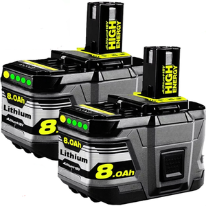 2-Pack Ryobi Compatible 18V Replacement Batteries