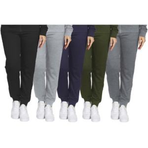 3-Pack Women's Moisture Wicking Joggers