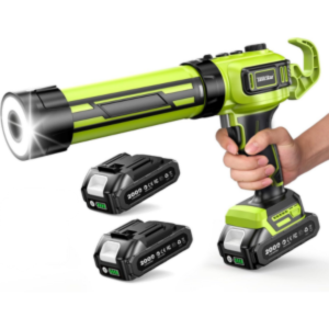 Taskstar Electric Caulking Gun w/Batteries