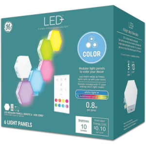 General Electric LED Color Tile Light Bulb