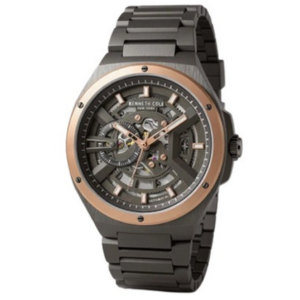 Kenneth Cole Men's Stainless Steel Skeleton Watch