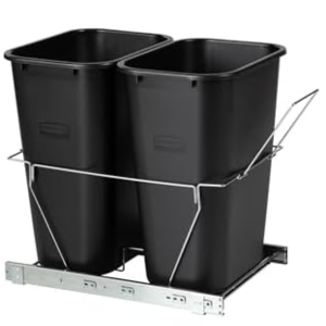 Rubbermaid 20Gl. Pull-Out Trash Can