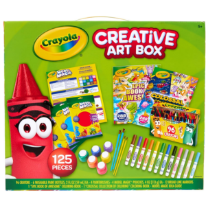 Crayola 125-Piece Art Supplies Kit