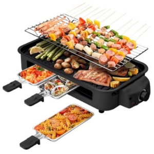 Electric 1500W 2-in-1 Electric Indoor Grill & Griddle