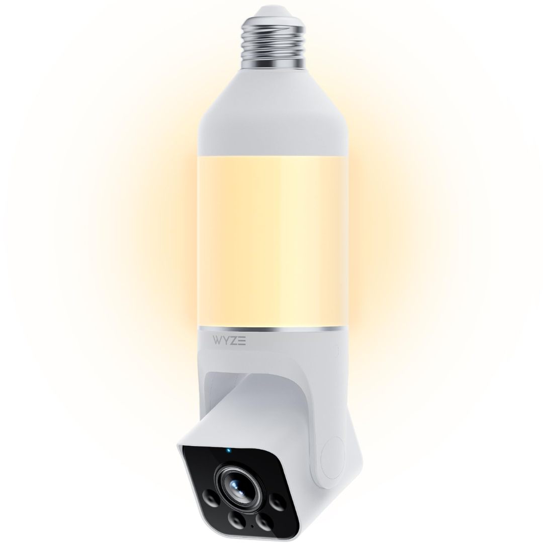 Wyze 2K HD Bulb Security Camera