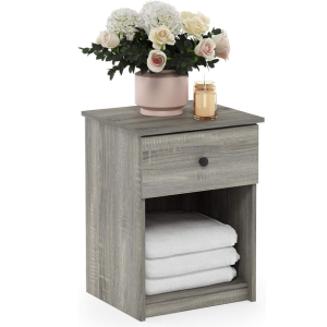 Furinno 1-Drawer Nightstand