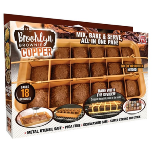 Brooklyn Brownie Copper Nonstick Pan