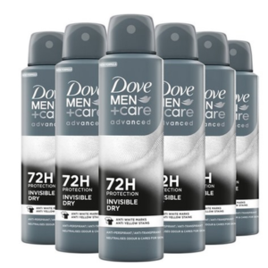 Dove 6-Pack Men's Antiperspirant Deodorant Spray