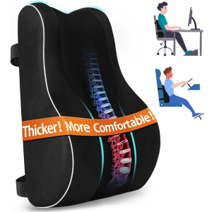 Memory Foam Ergonomic Lumbar Support Pillow