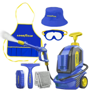 Goodyear Kids Water Pressure Car Cleaner Set