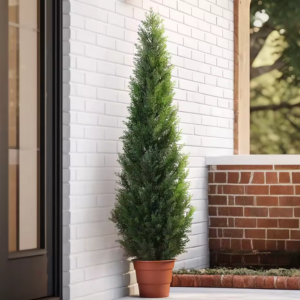 Artificial 3' Cedar Topiary Tree