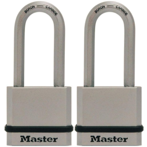 Master Lock 2-Count Steel Padlock Set