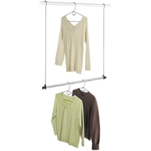 Whitmor Double Hang Closet Rod