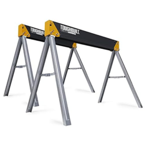 Toughbuilt 2-Pack Folding Sawhorses w/Bar Clamps