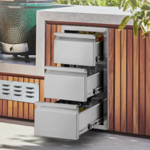 Outdoor Kitchen Stainless Steel Drawers