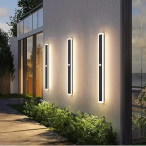 Outdoor LED Wall Light w/Motion Sensor