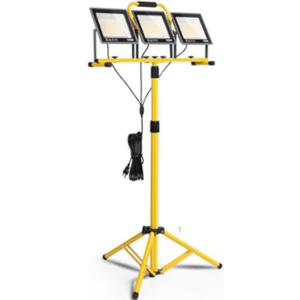 Portable 31000-Lumen LED 3-Head Work Light