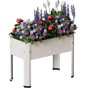 Galvanized Steel Raised Garden Bed Planter