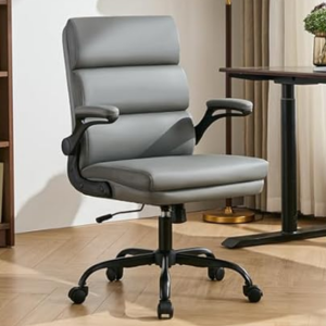Ergonomic Adjustable Leather Desk Chair
