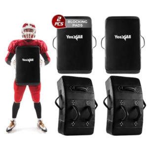 Yes4All 2-Piece Leather Football Blocking Pads