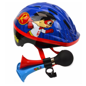 Ryan's World Kid's Bicycle Helmet w/Triple Horn