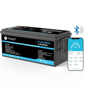 Bluetooth 12V 300Ah LifePO4 Solar Power Station