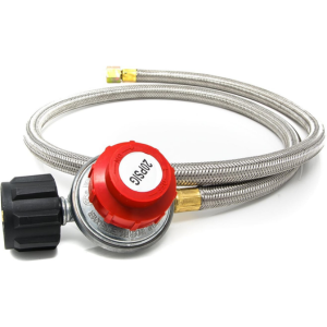 Gas One 20PSI Propane Regulator w/4' Hose