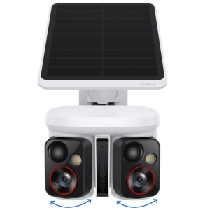 Baseus X1 Pro 3K Dual-Lens AI Solar Security Camera