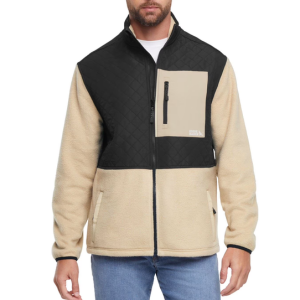 Eddie Bauer Men's Mixed Media Fleece Jacket