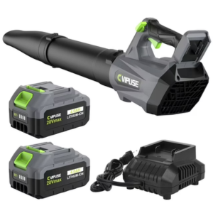 Cordless 20V 600CFM Leaf Blower w/Battery & Charger