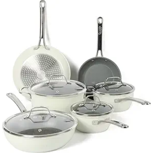 Sur La Table 10-Piece Ceramic Nonstick Cookware Set