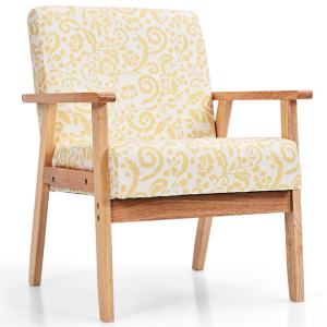 Costway Upholstered Lounge Chair