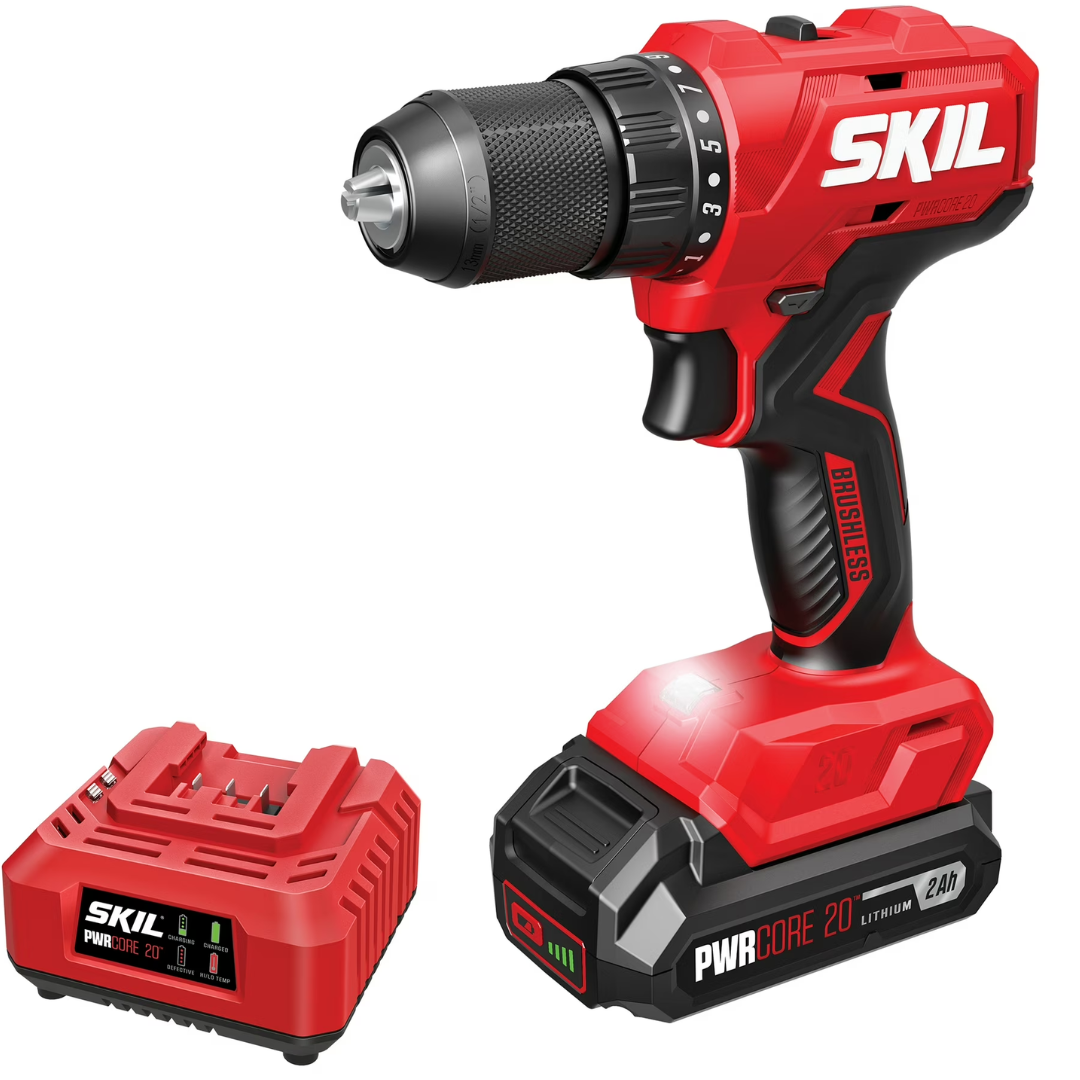 SKIL 20V Brushless Drill Driver Kit