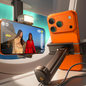 Lisen Airplane Phone Holder Mount w/Light