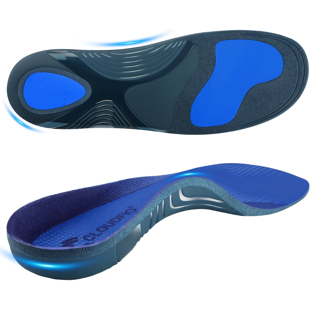 Cloudflo Orthotic Insoles w/ High Arch Support