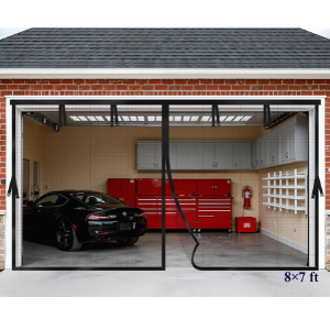 Magnetic 8' x 7' Garage Door Screen