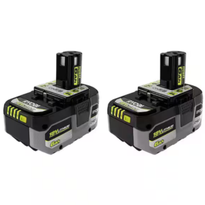 2-Pack Ryobi ONE+ HP 18V 6.0 Ah Batteries