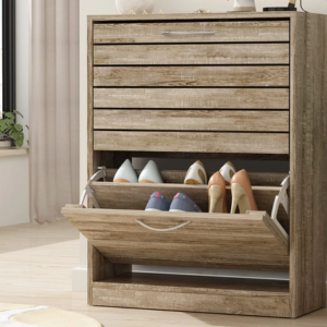 10-Pair Shoe Storage Cabinet