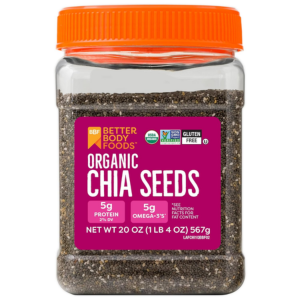 BetterBody 1.25lb Organic Chia Seeds