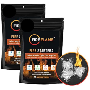40-Pack Fireflame Quick Instant Fire Starter