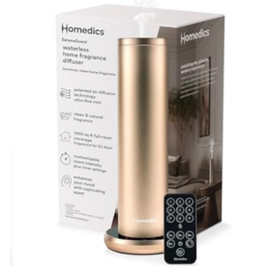Homedics SereneScent Waterless Fragrance Diffuser w/Remote