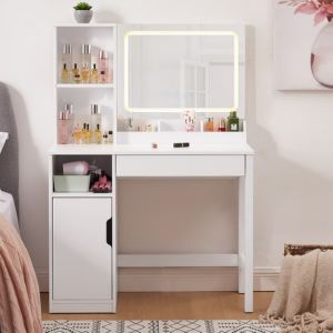 Mainstays LED Vanity Table w/Storage