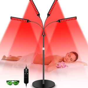 4-Head Red Light Therapy Lamp