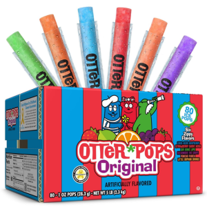 Otter Pops 80-Count Freezer Bars