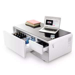 Sobro Smart Storage Coffee Table w/Refrigerated Drawer