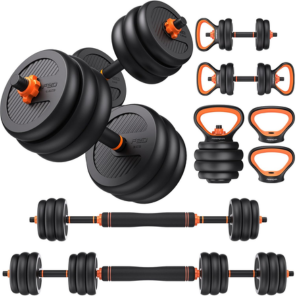 Adjustable 45lbs. Dumbbells Set