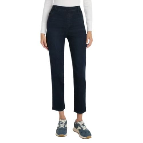 Time & Tru Women's High Rise Denim Jeggings