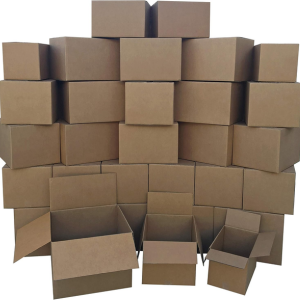 Amazon Basics 30-Pack Cardboard Moving Boxes